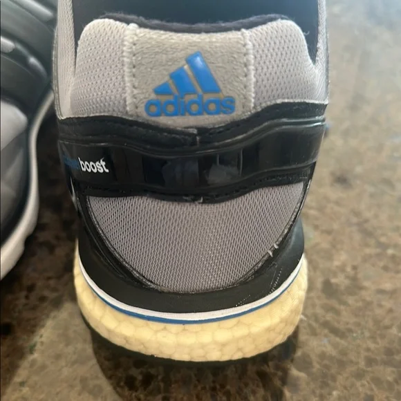 adidas Men's Golf Shoes in Gray and Blue - Picture 3 of 6